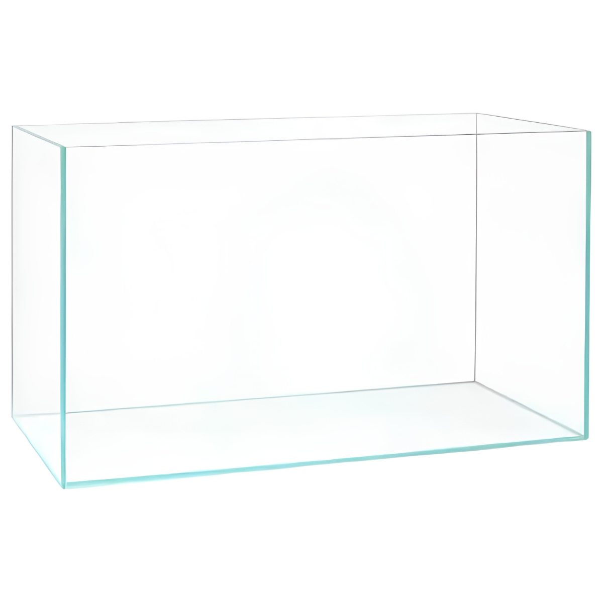 Aqua Japan Rimless Starfire Glass 15 Gallon Aquarium no packaging full view