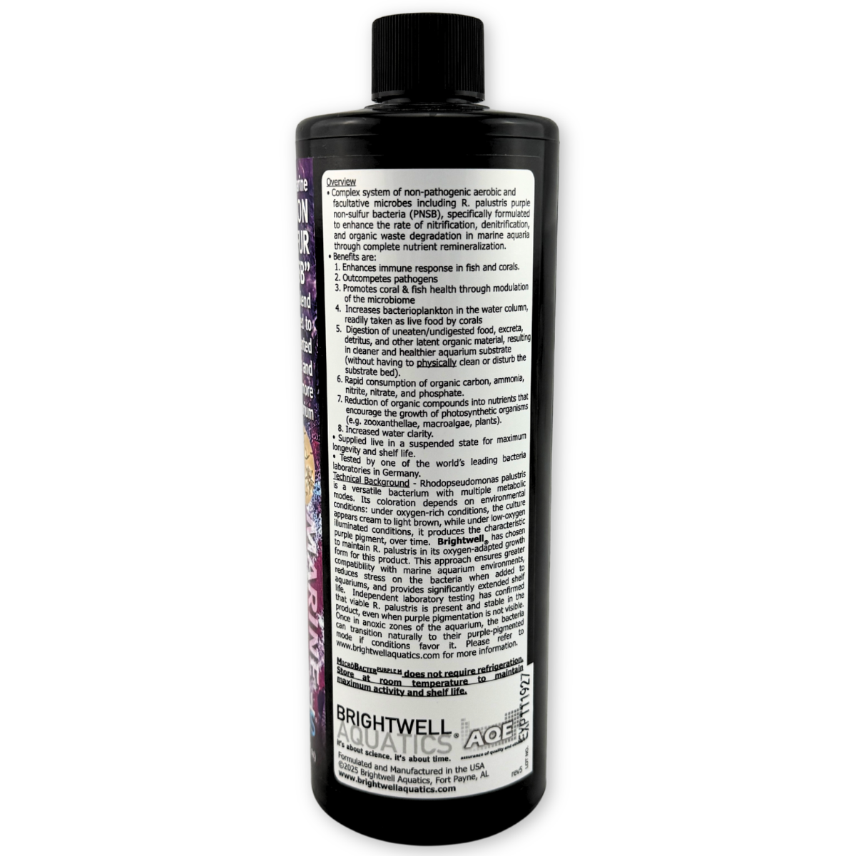 Microbacter Razor Brightwell Aquatics MicroBacter Purple M - 500ml – Shopping - J&L Aquatics