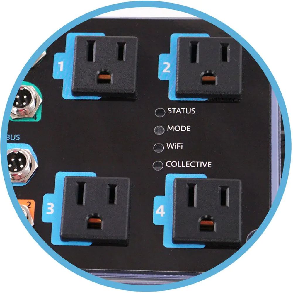 HYDROS Start Aquarium Controller light indicator closeup