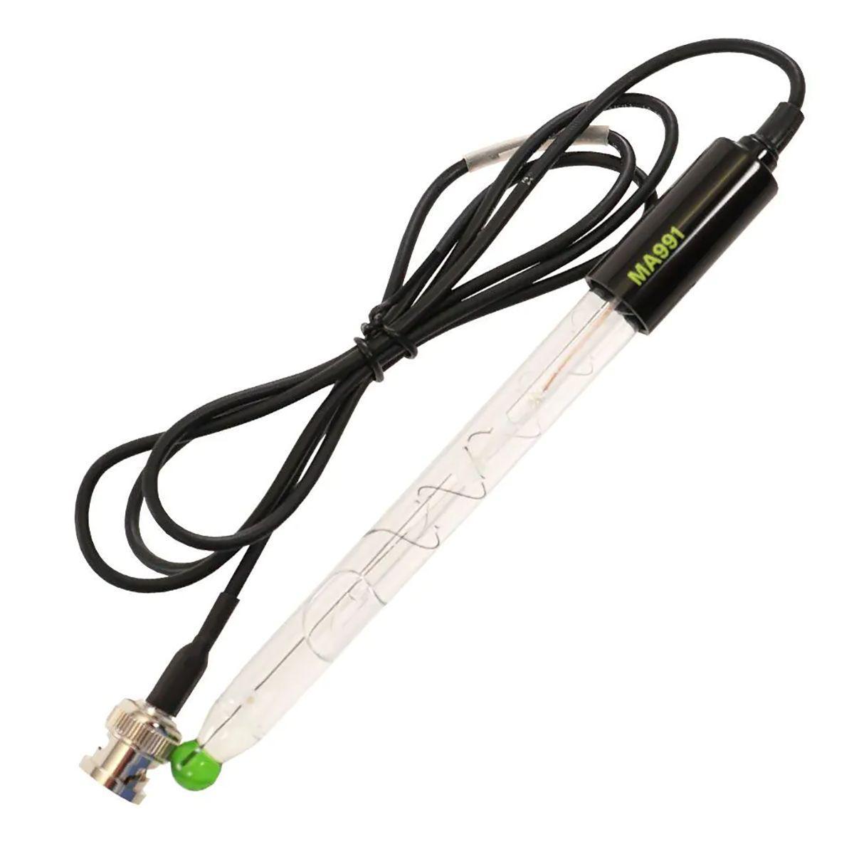 Hydros iV Pro Isolated Testing Vessel close up of the glass pH probe.