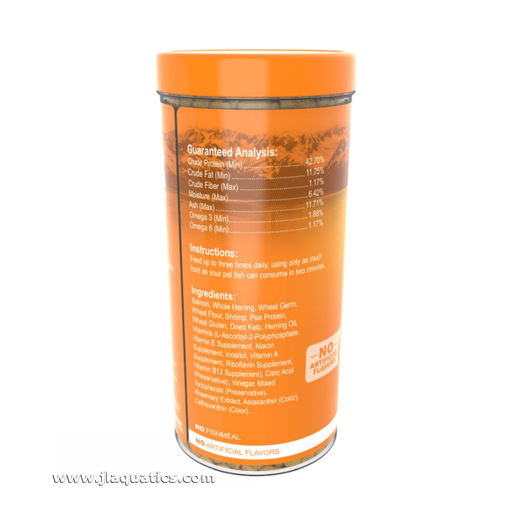 Omega One Goldfish Large Pellet Fish Food - 212g ingredients and instructions
