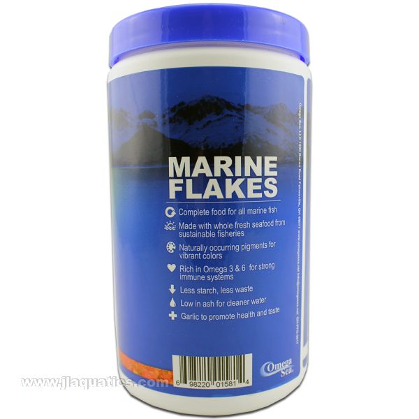 Omega One Marine Flake Fish Food  - 150g product features