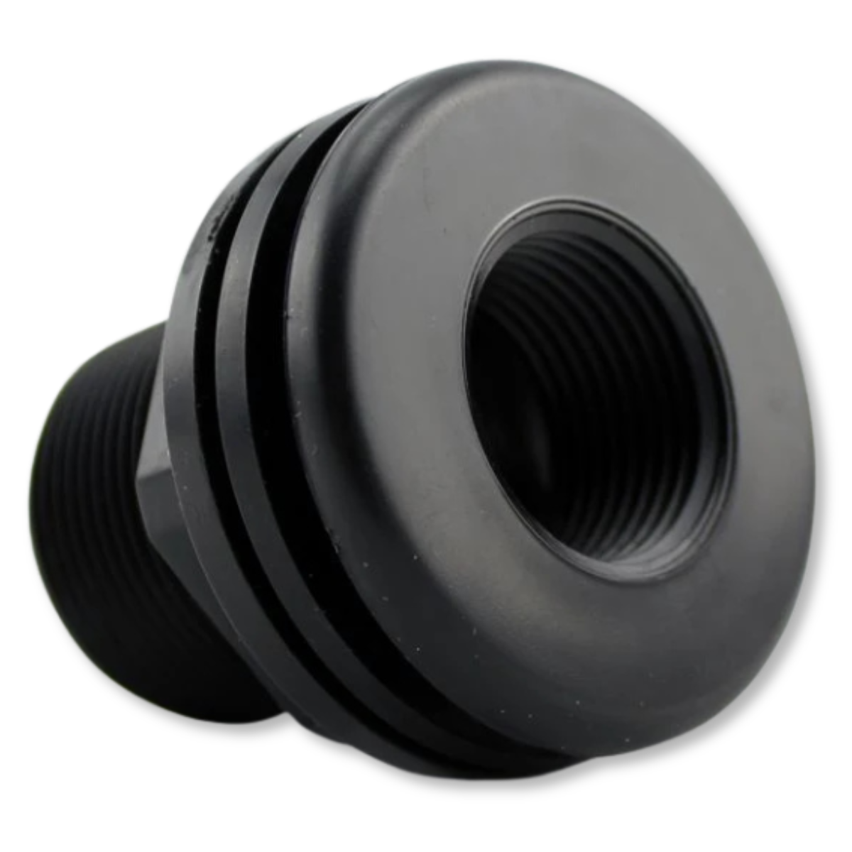 Standard Thread Bulkhead Fitting (3/4 Inch) alternate top view 