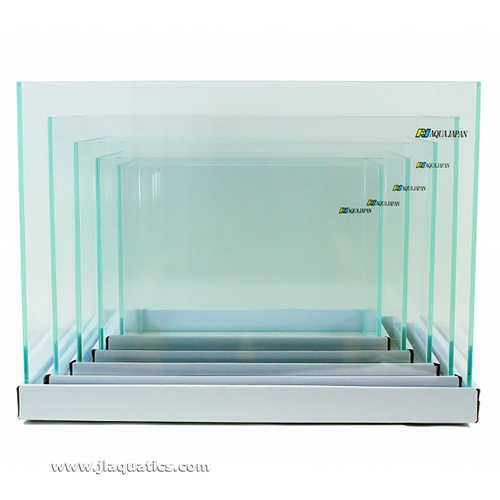 Aqua Japan Rimless Ultra Clear 5-in-1 Aquarium Tank Set