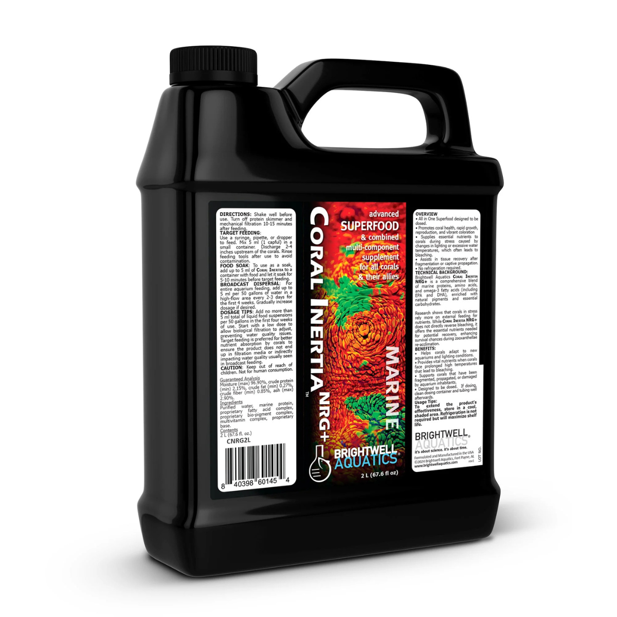 Brightwell Aquatics Coral Inertia NRG Plus - 2L