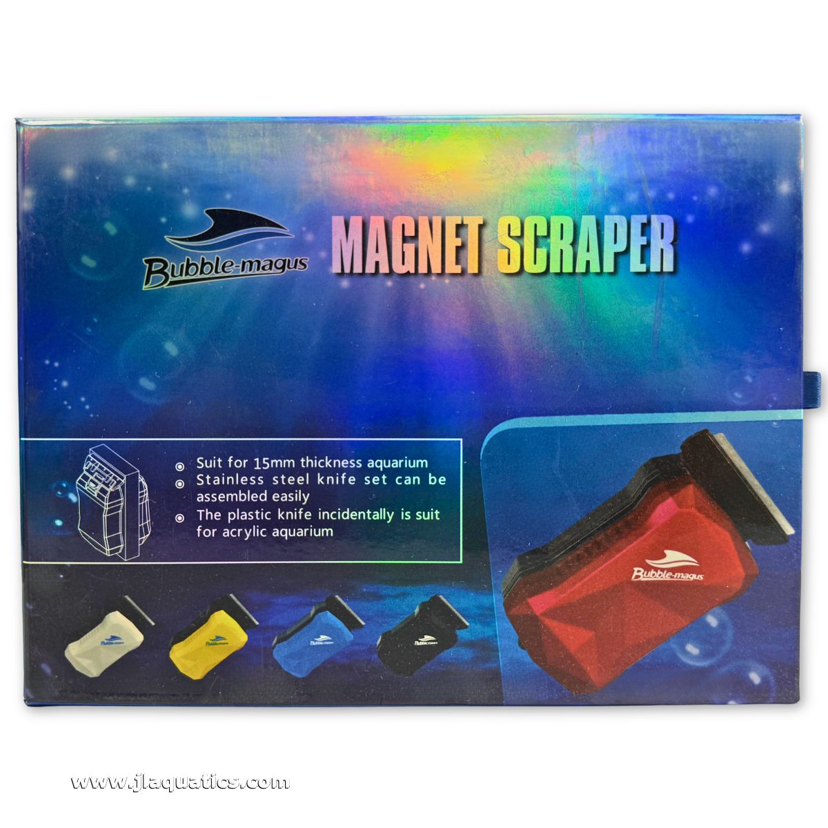Bubble Magus Magnetic Algae Cleaner - Medium