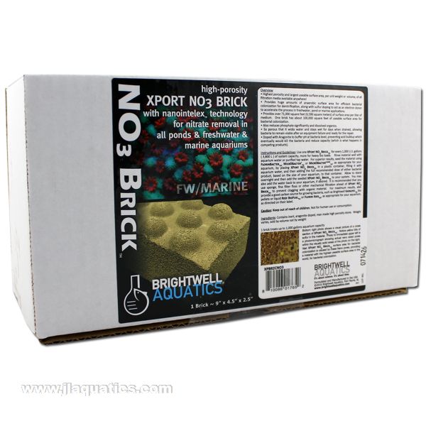 Brightwell Aquatics X-Port NO3 Brick retail packaging