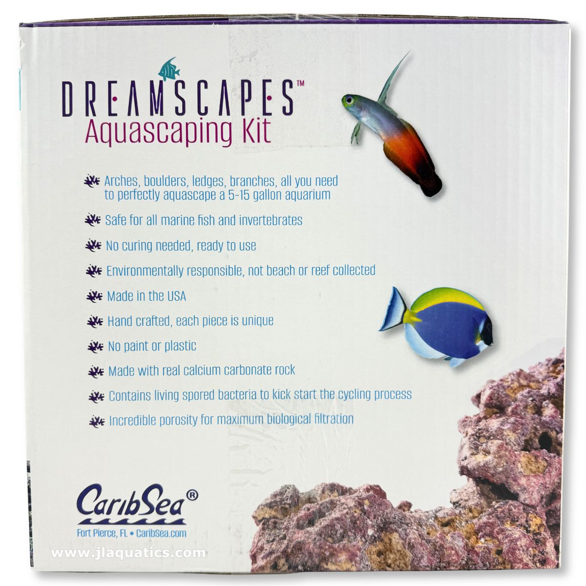 Caribsea LifeRock Dreamscapes Box - 5-15 Gallon features, benefits, and safe usage
