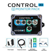 Hydros Control X3 Monitor Pack components for reef aquariums