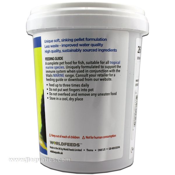 Vitalis Marine Pellets (Platinum) - 260 Gram