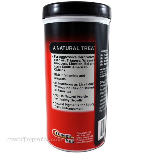 Omega One Freeze Dried Krill - 37 Gram RECENTLY EXPIRED