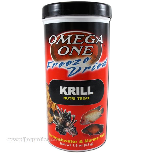 Omega One Freeze Dried Krill - 37 Gram RECENTLY EXPIRED
