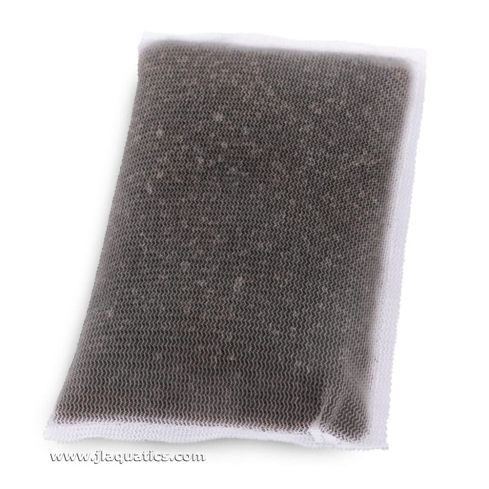 Fluval AquaClear AC50 Clear-Carb in the media bag ready for installation into the aquarium water filter.