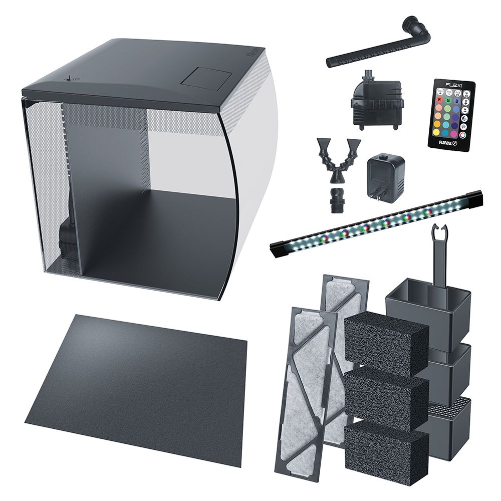 What's included in your Fluval Flex 2.0 Aquarium Kit 