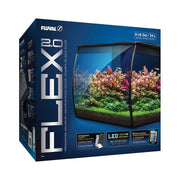 Fluval Flex 2.0 Aquarium Kit - 9 Gallon