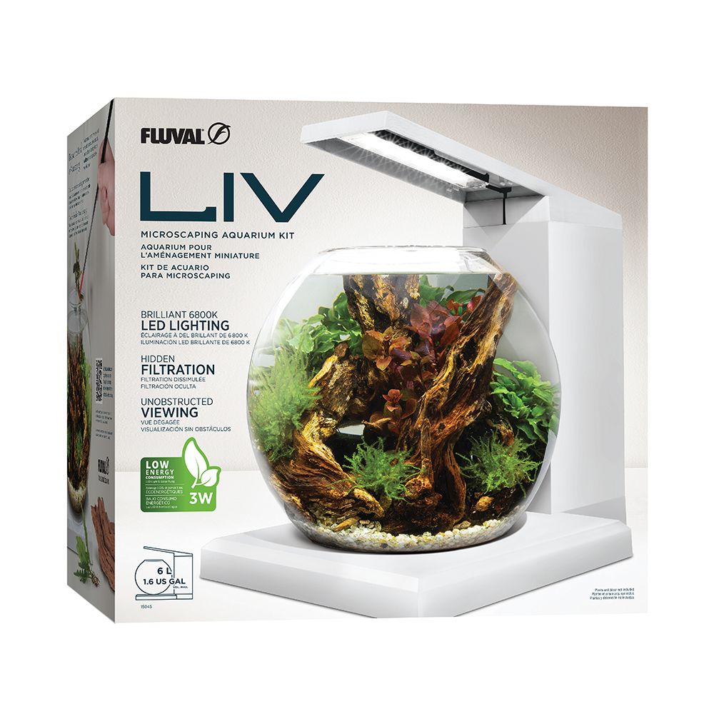 Fluval LIV Microscaping Aquarium Kit in box