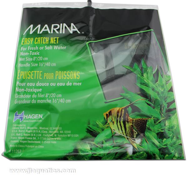 Marina Easy-Catch Long Handle Fish Net - 8 Inch – Shopping - J&L Aquatics