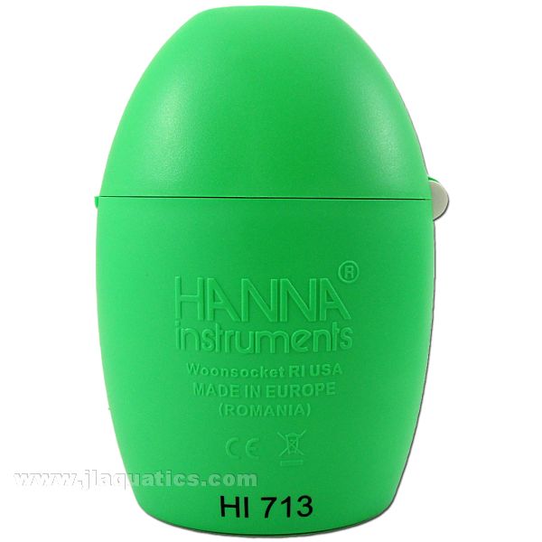 Hanna Phosphate Checker back of aquarium water tester