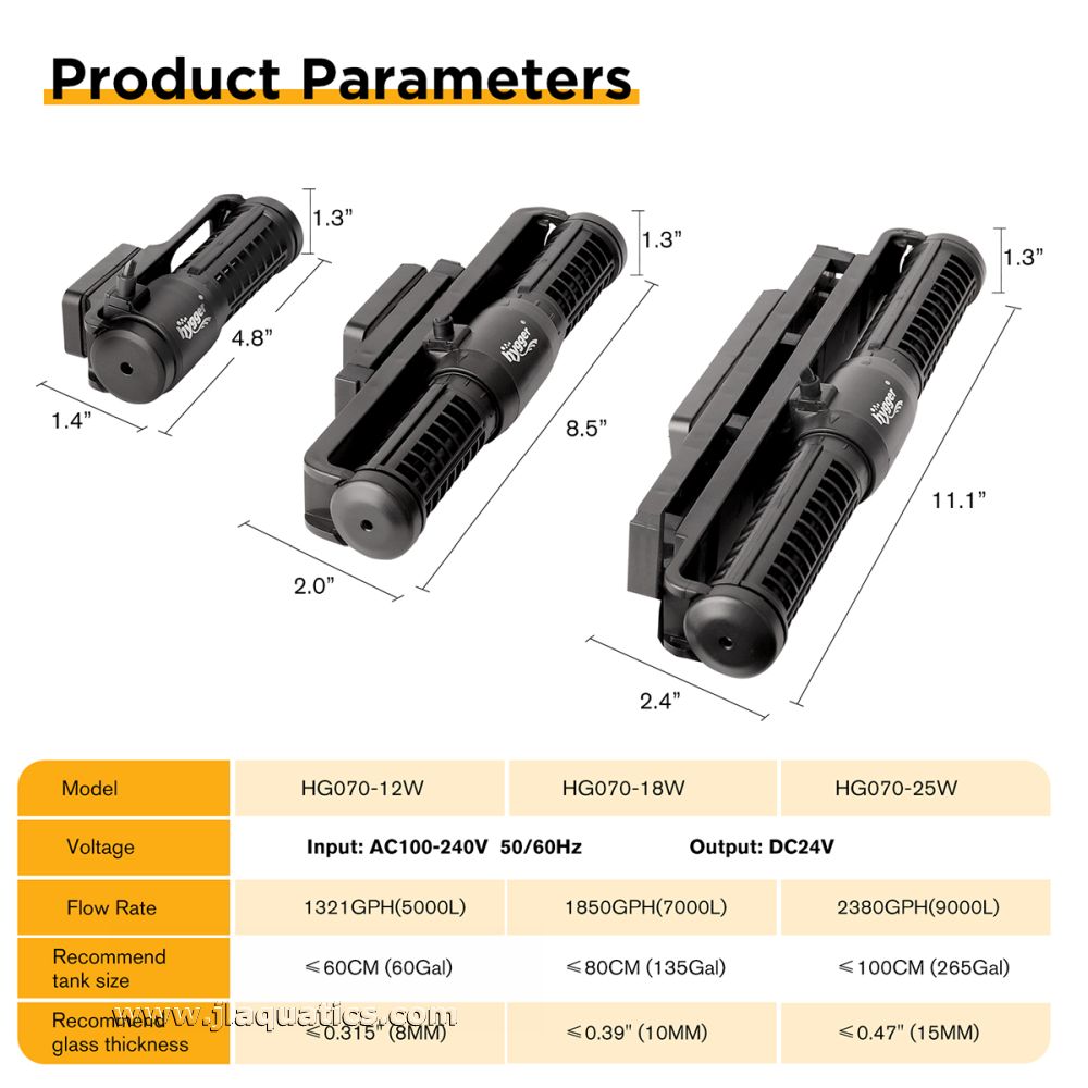 Hygger 9000 Gyre Aquarium Pump