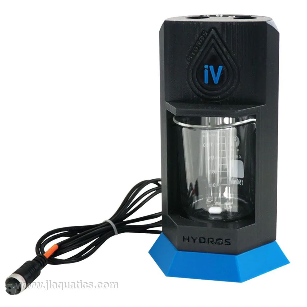 Hydros iV Isolated Testing Vessel with power cord and beaker installed