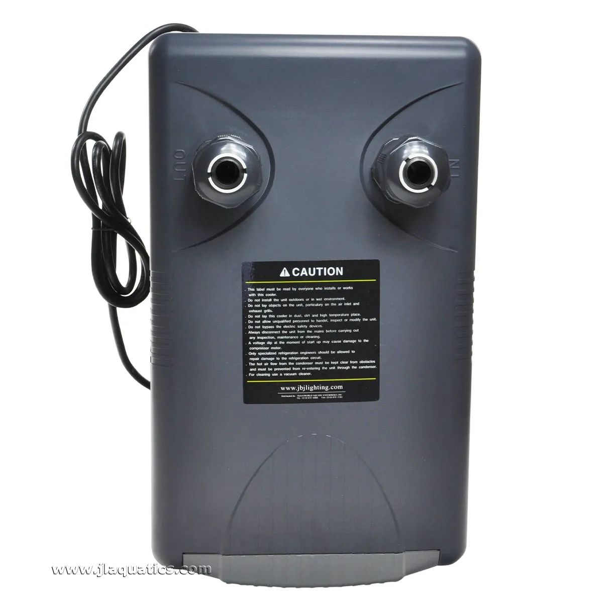 JBJ Arctica 1/4HP Chiller underside view 