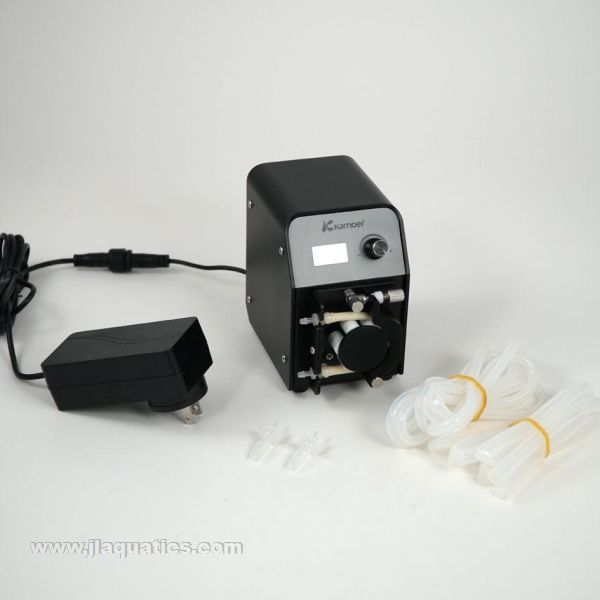 Kamoer FX-STP2 WiFi Peristaltic Pump package contents including all tubing and check valves