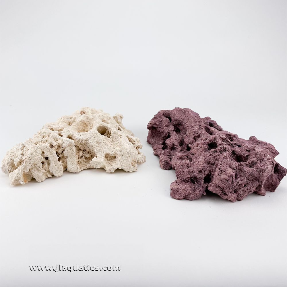 Marco Rocks - Coralline Foundation Rock side by side comparison