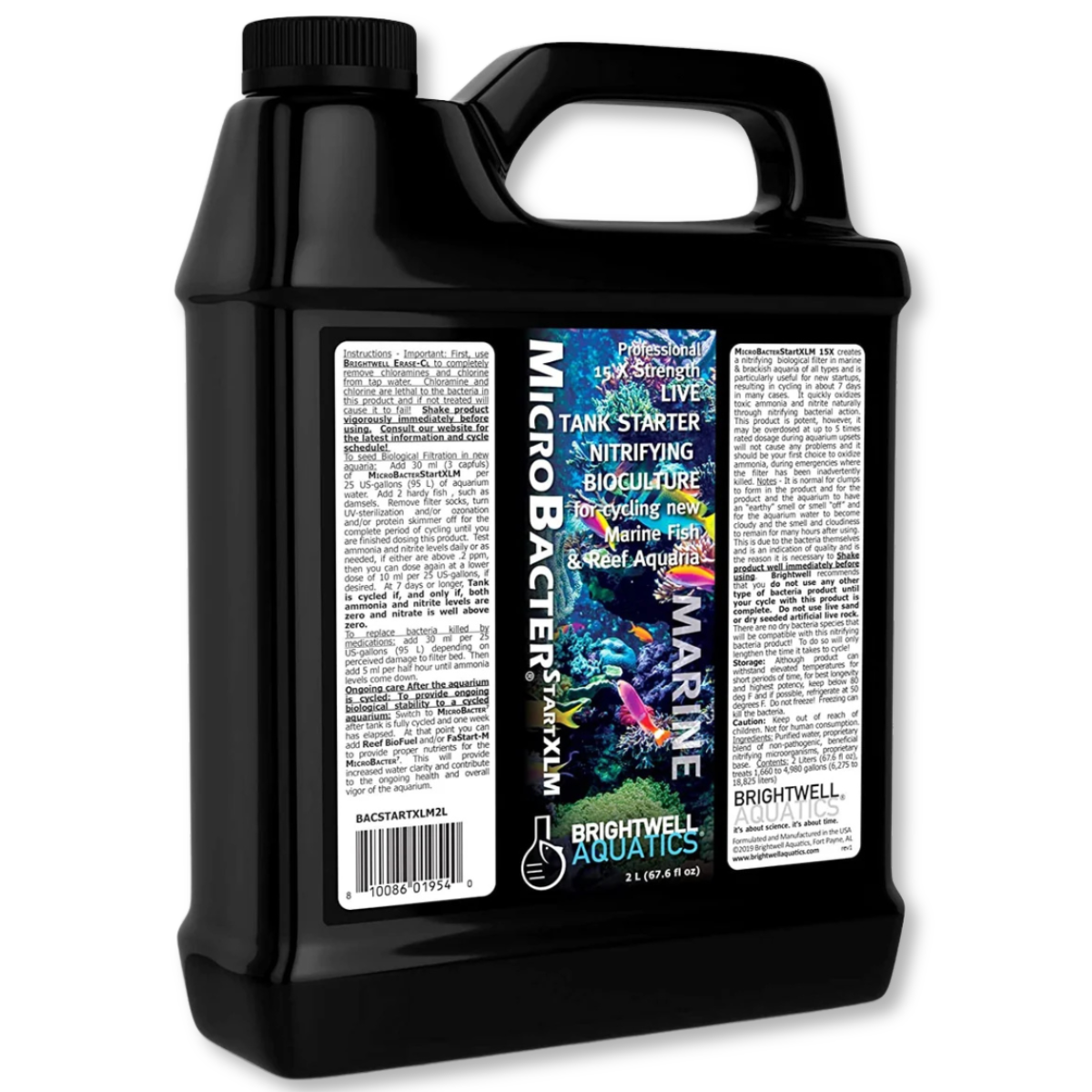 Brightwell Aquatics MicroBacter Start XLM - 2 Liter