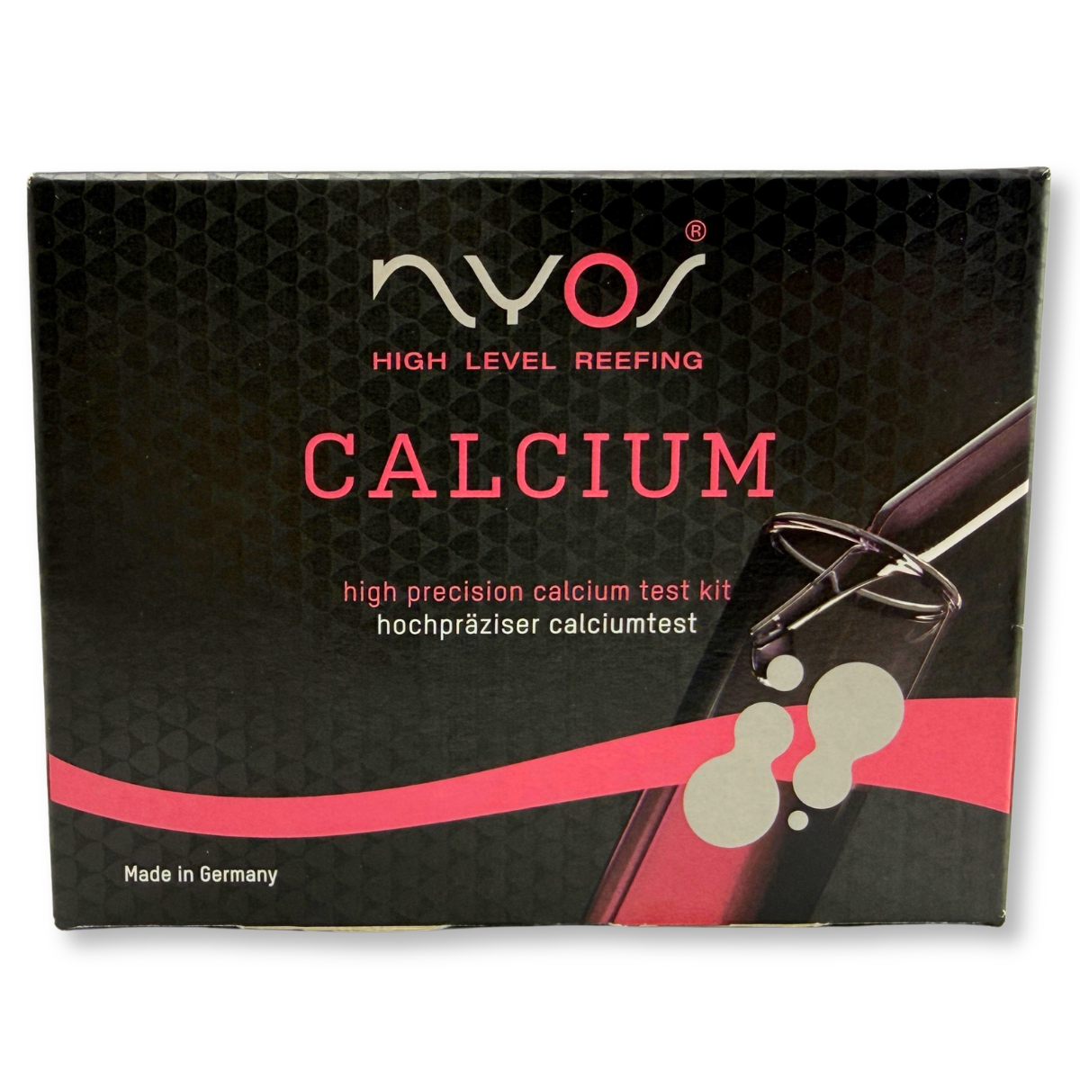 Nyos Calcium Test Kit packaging