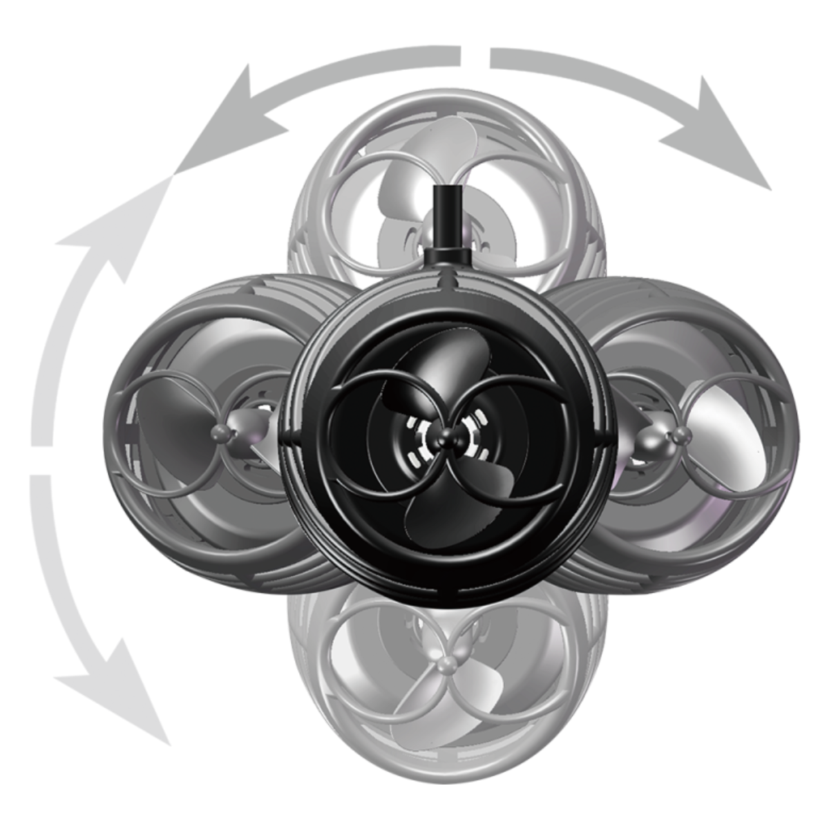 Reef Octopus Octo Pulse Wave Pump front view featuring wave pump spinning mechanism
