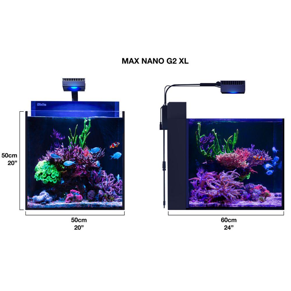 Red Sea Max Nano G2 XL and White Cabinet