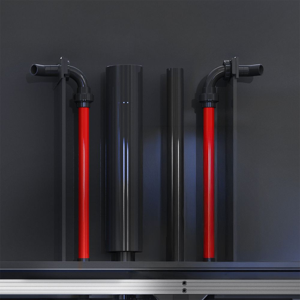 Red Sea Reefer S-Series G3 silent overflow sump set-up