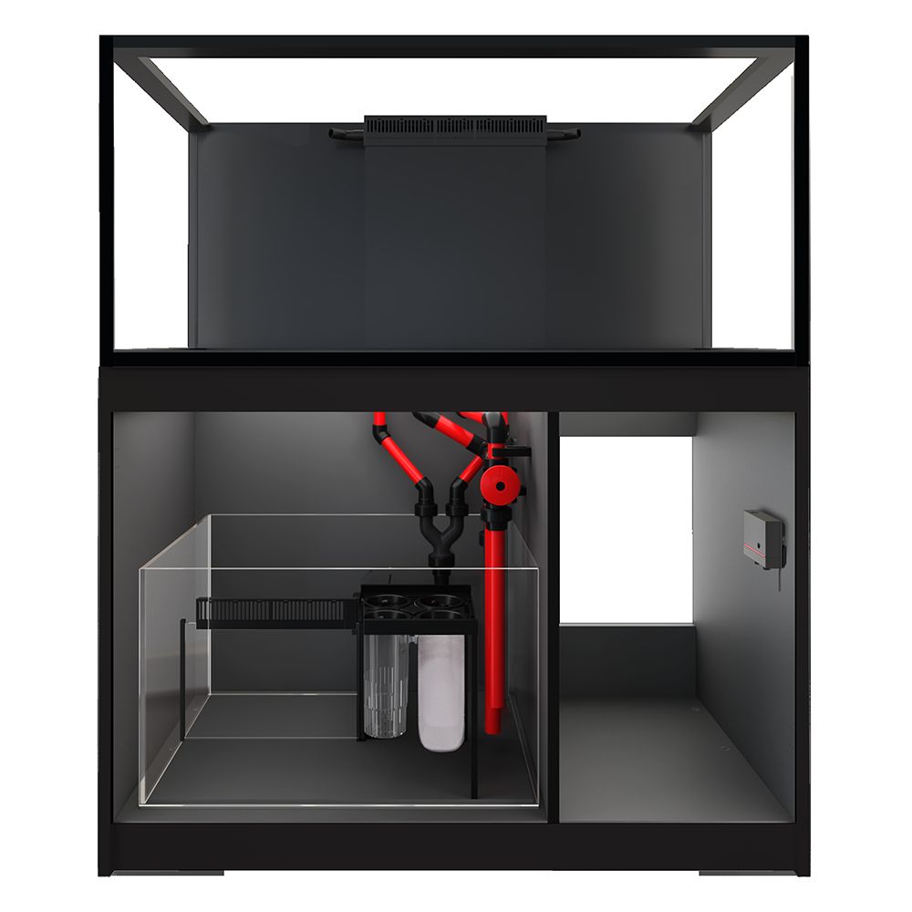 Red Sea Reefer 425 G3 - Black Cabinet with doors removed