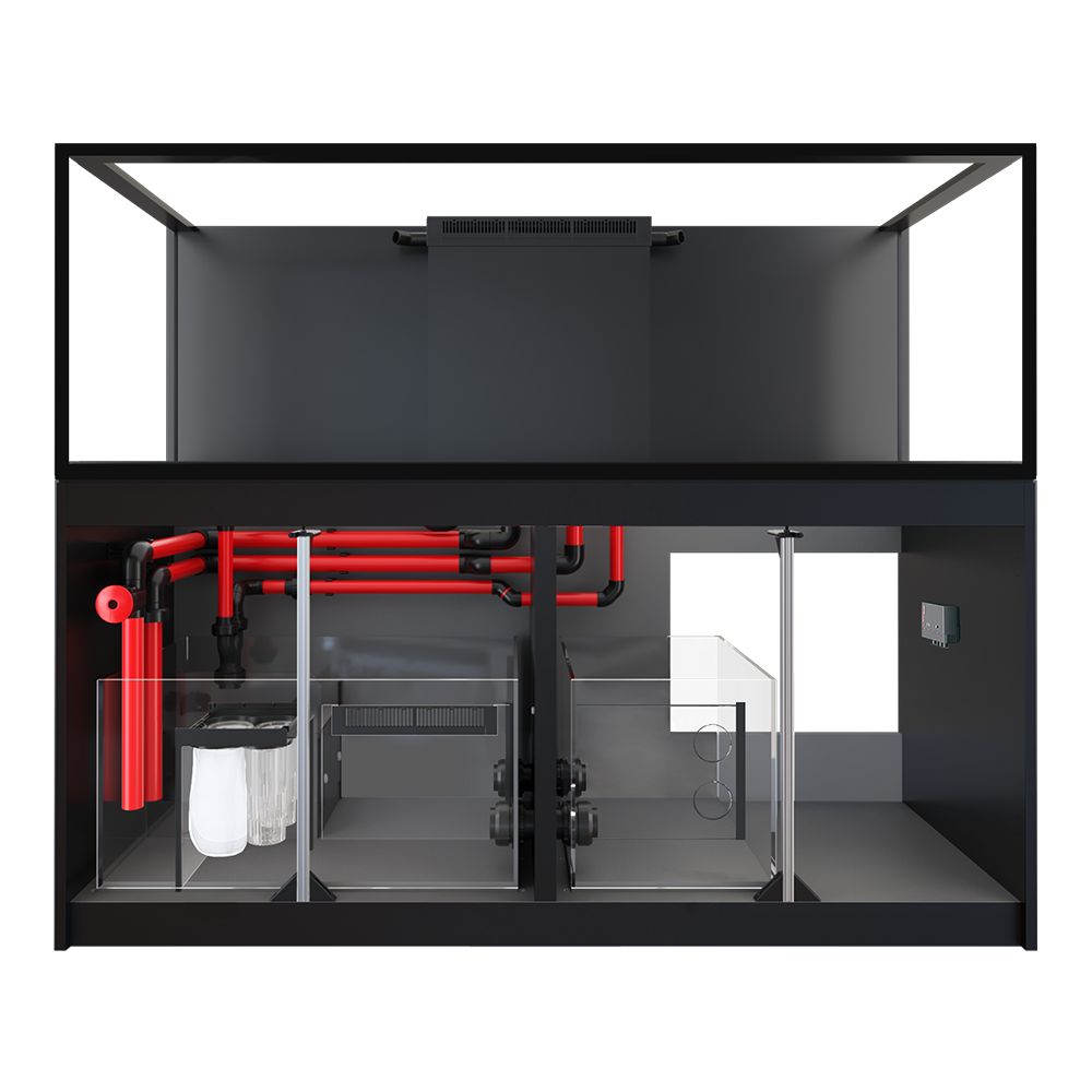 Red Sea Reefer 750 G3 - Black Cabinet with doors removed