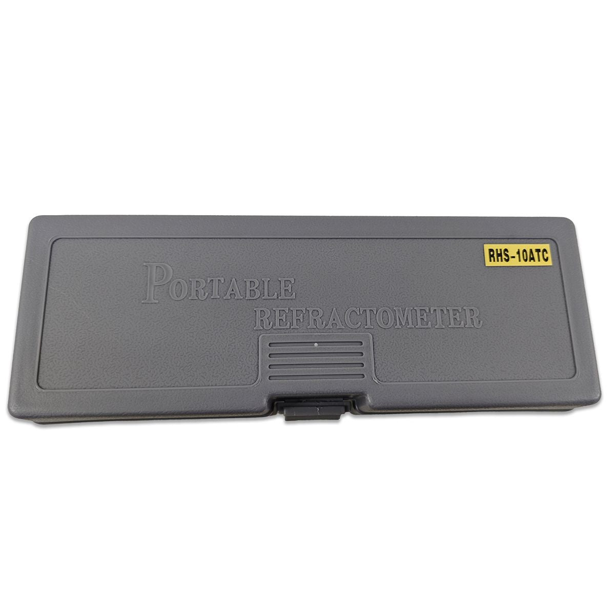 Reef Crest Salinity Refractometer sturdy holding case.