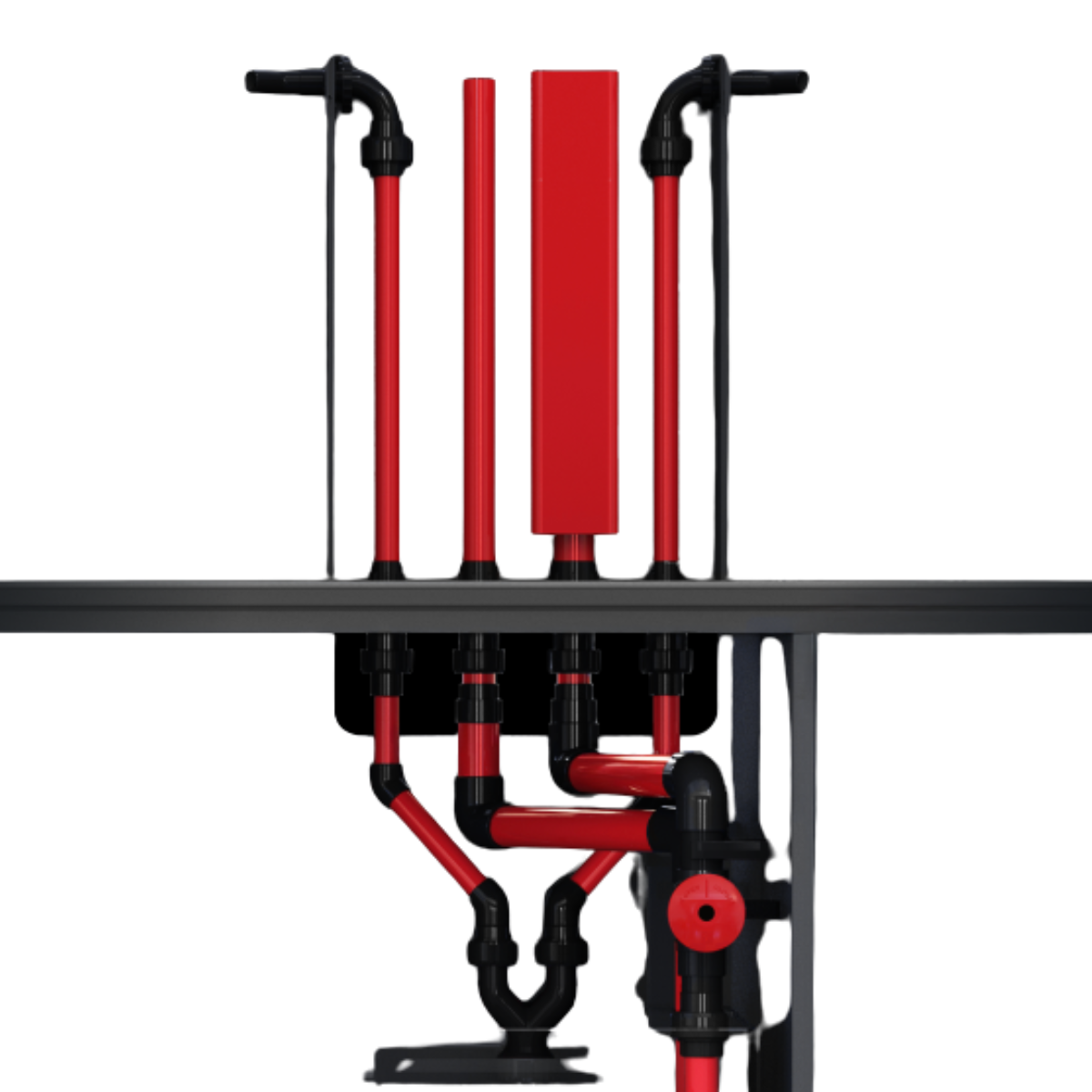 Red Sea Reefer G3+ Hydrodynamically superior piping