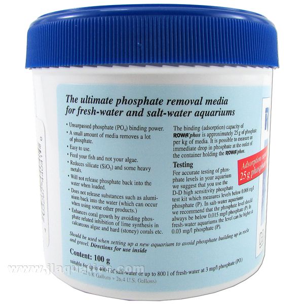Rowaphos RowaPhos Phosphate Removal Media - 100 mL | Reactor Media – J&L ...