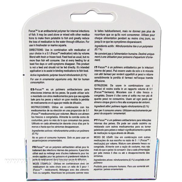 Seachem Focus - 5 Gram features, benefits, directions, and usage