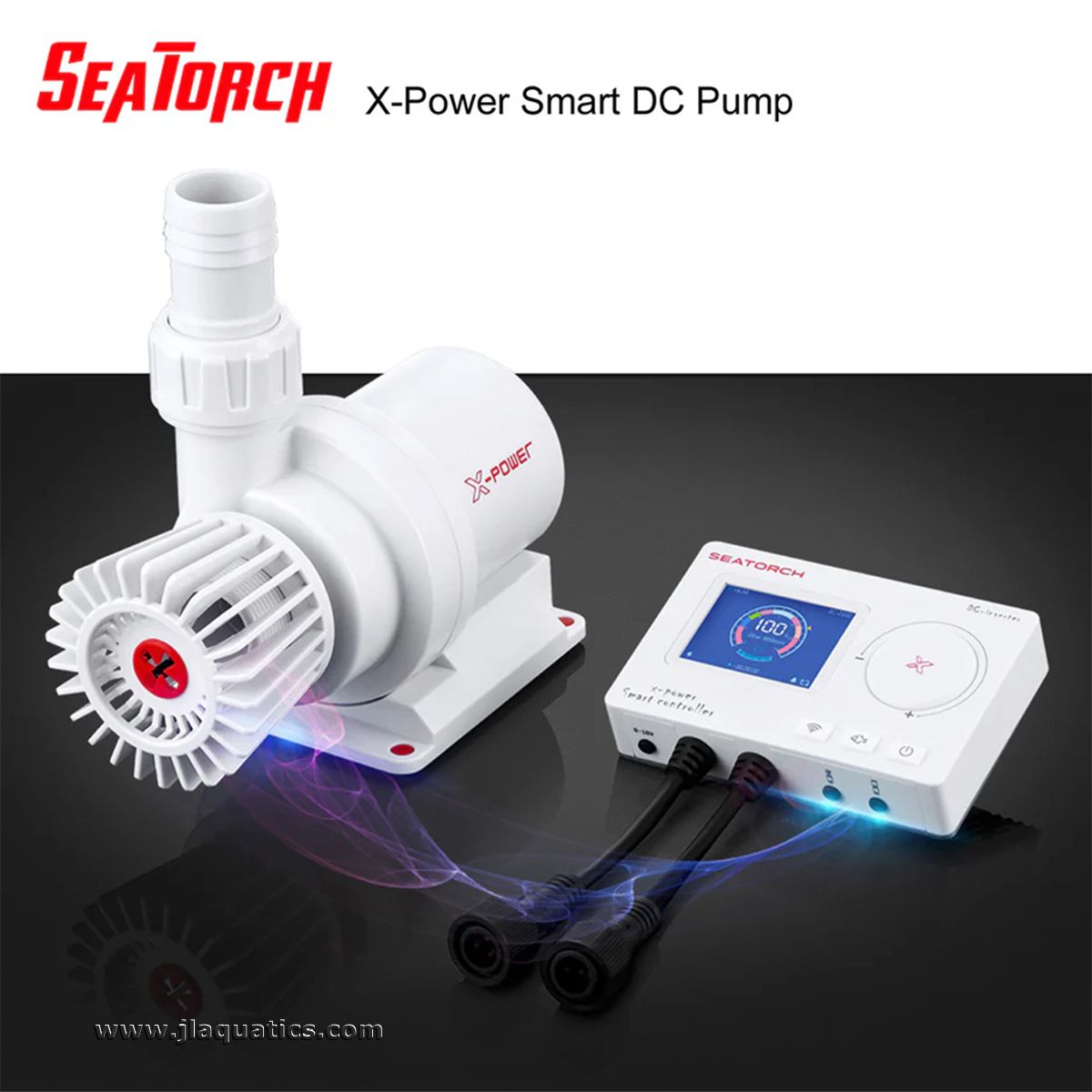 Seatorch X-Power Smart DC Pump - 3000 pump and controller connection