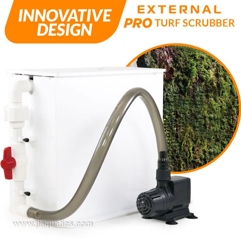 Medium IceCap Algae External Scrubber Pro 3/4 view that grows algae to help filter your saltwater aquarium.