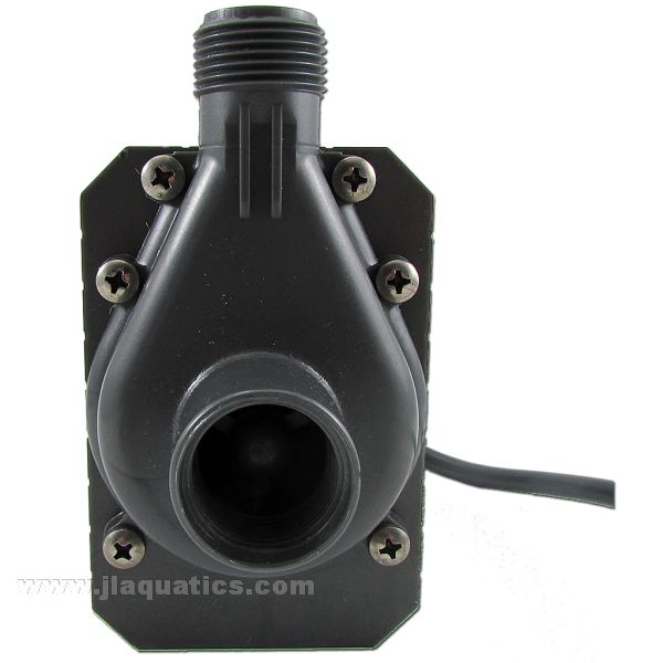 Danner Mag-Drive 1800 Supreme Water Pump front-view close-up of pump intake tube
